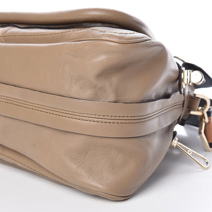 Chloe Sheepskin Ostrich Medium Military Paraty Ivy Jungle 9 of 11