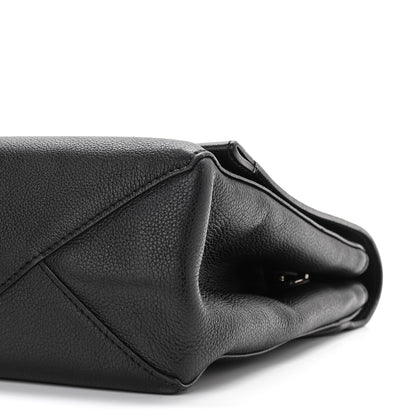 Louis Vuitton Soft Calfskin Lockme II Top Handle Black 9 of 15