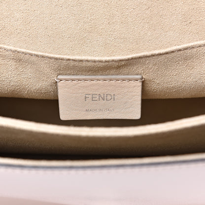 Fendi Vitello Liberty Ribbon Pearl Lace Up Kan I Shoulder Bag Plaster 5 of 12