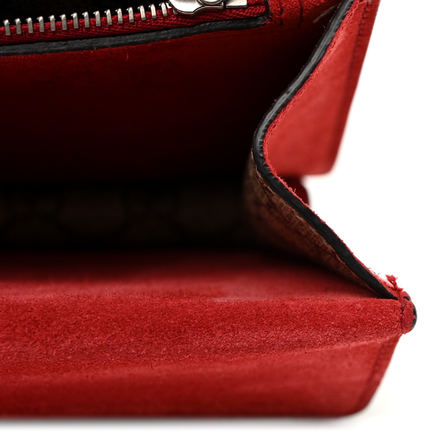 Gucci GG Supreme Monogram Small Dionysus Shoulder Bag Red 10 of 13