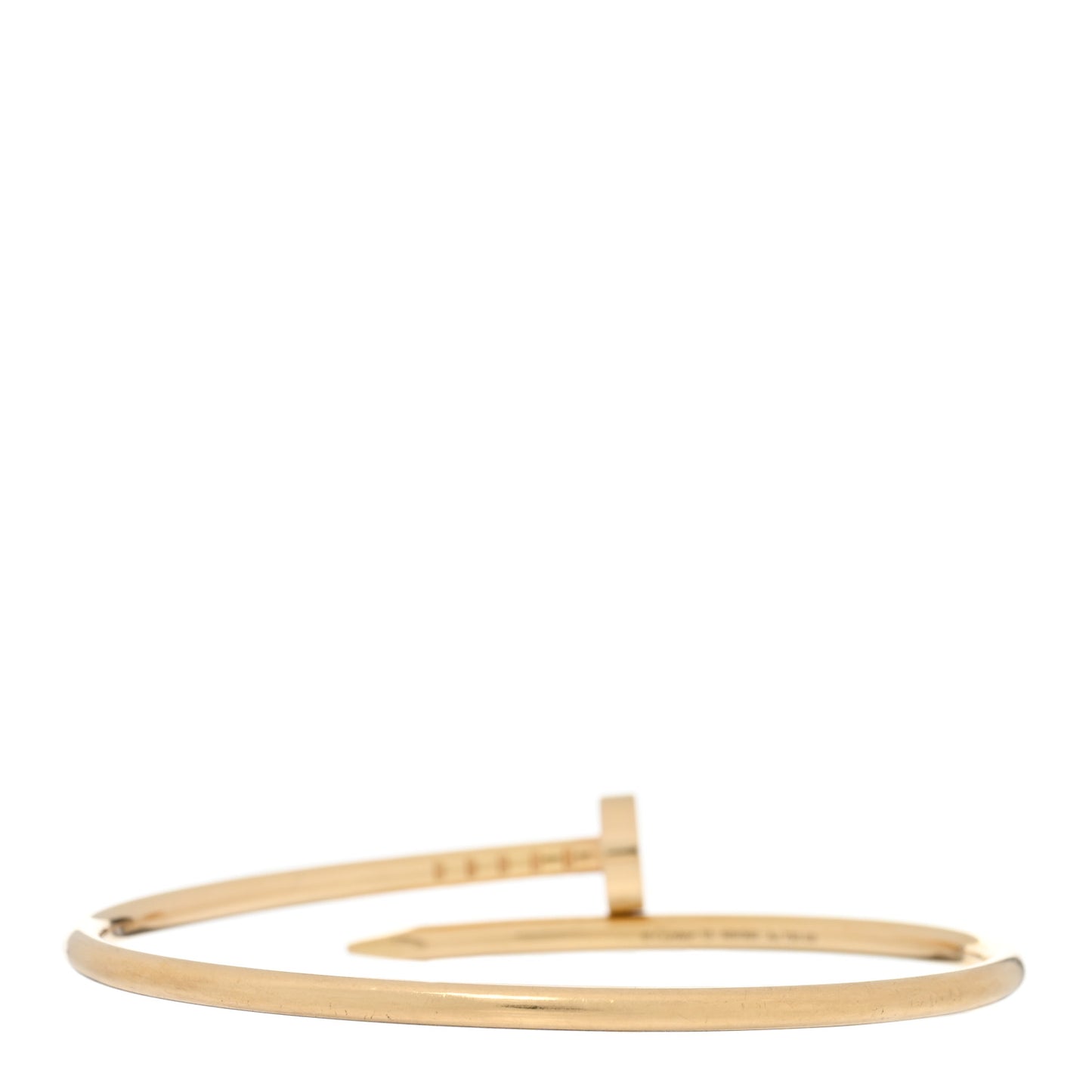 18K Yellow Gold Small Juste Un Clou Bracelet 15