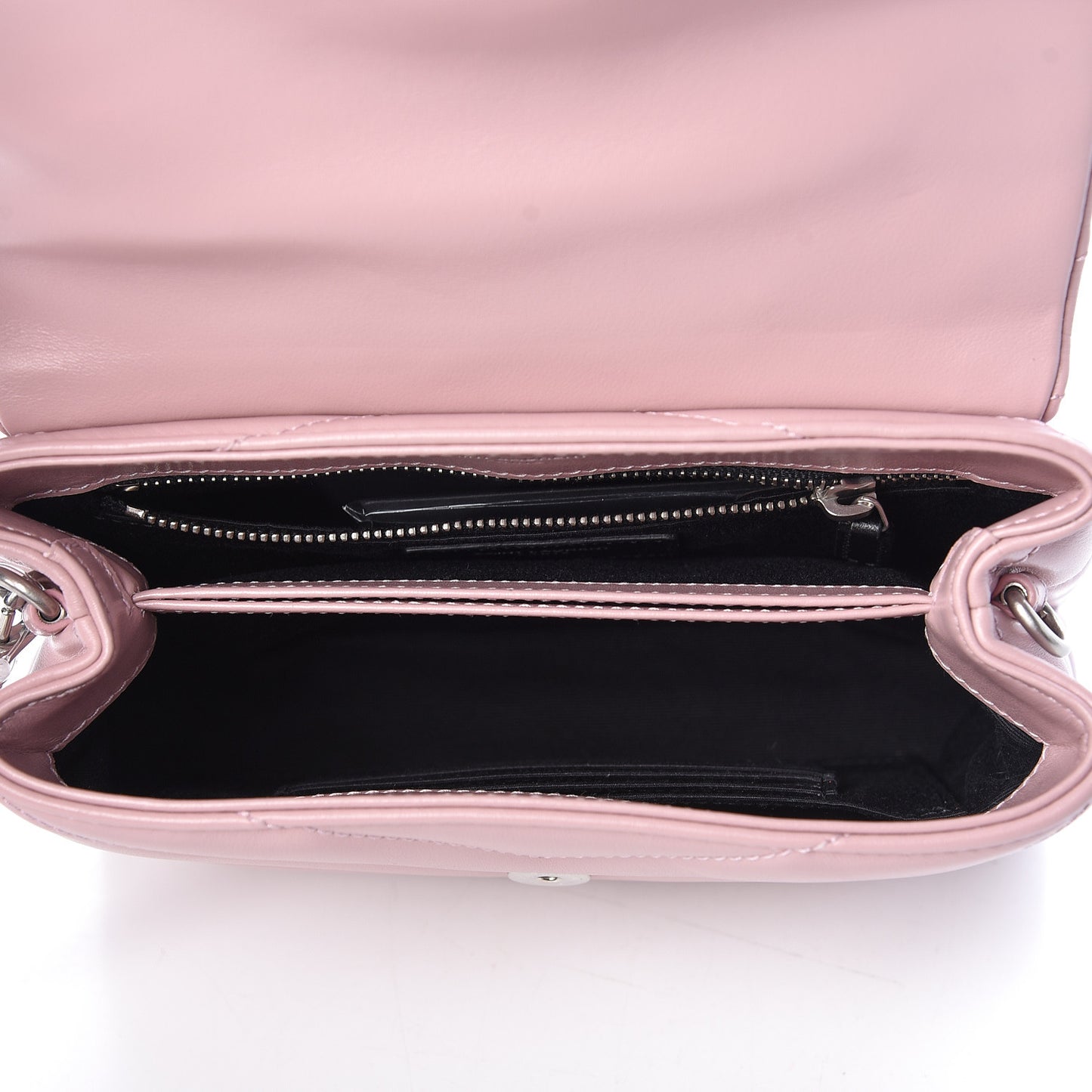 Calfskin Y Quilted Monogram Toy Loulou Crossbody Bag Tender Pink