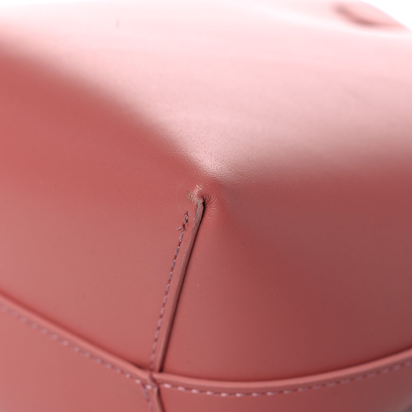 Calfskin Mini Bucket Bag Blush