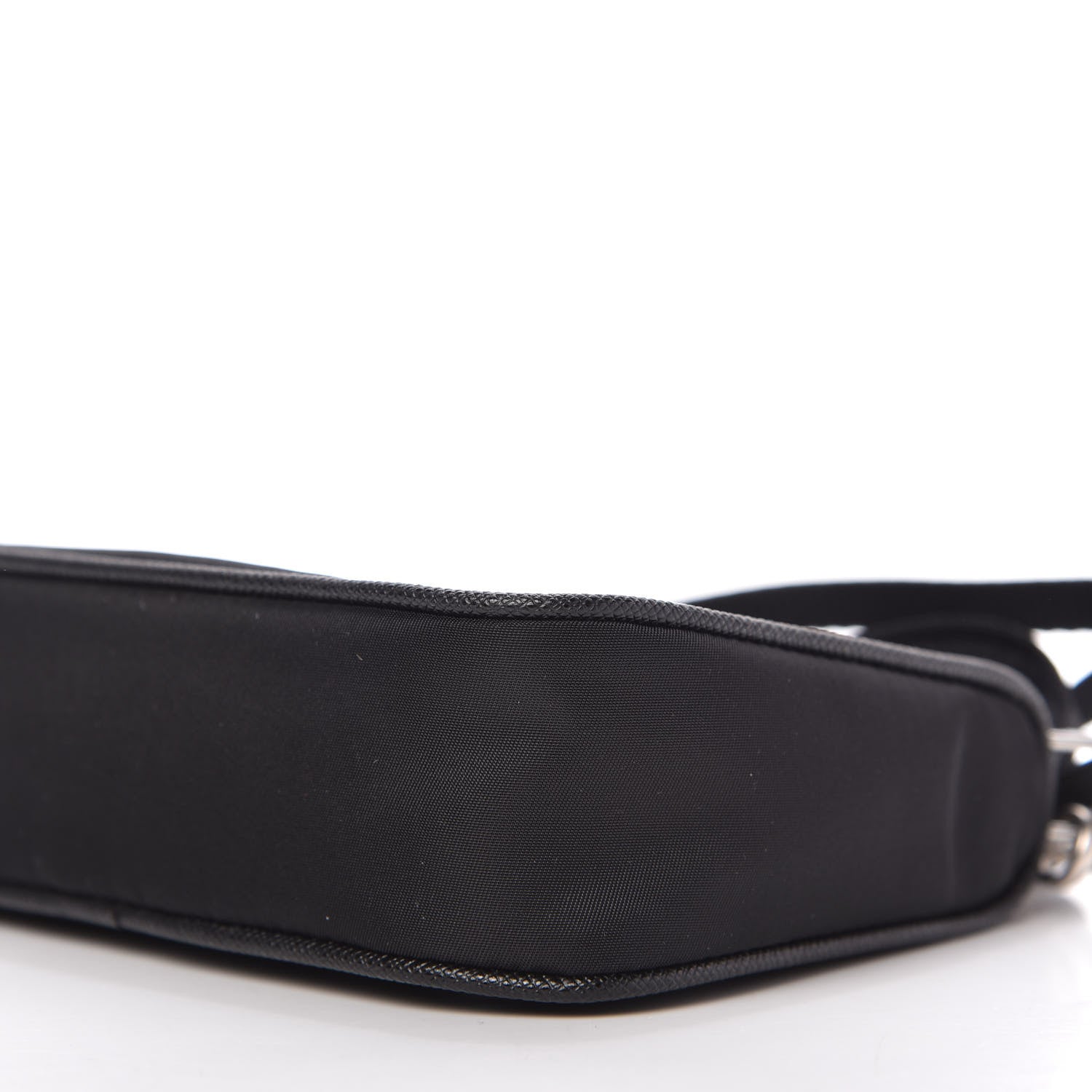 Prada Tessuto Nylon Mini Re-Edition 2000 Shoulder Bag Black 7 of 11