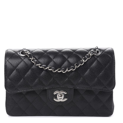 Chanel Caviar Quilted Small Double Flap Black 1 of 12