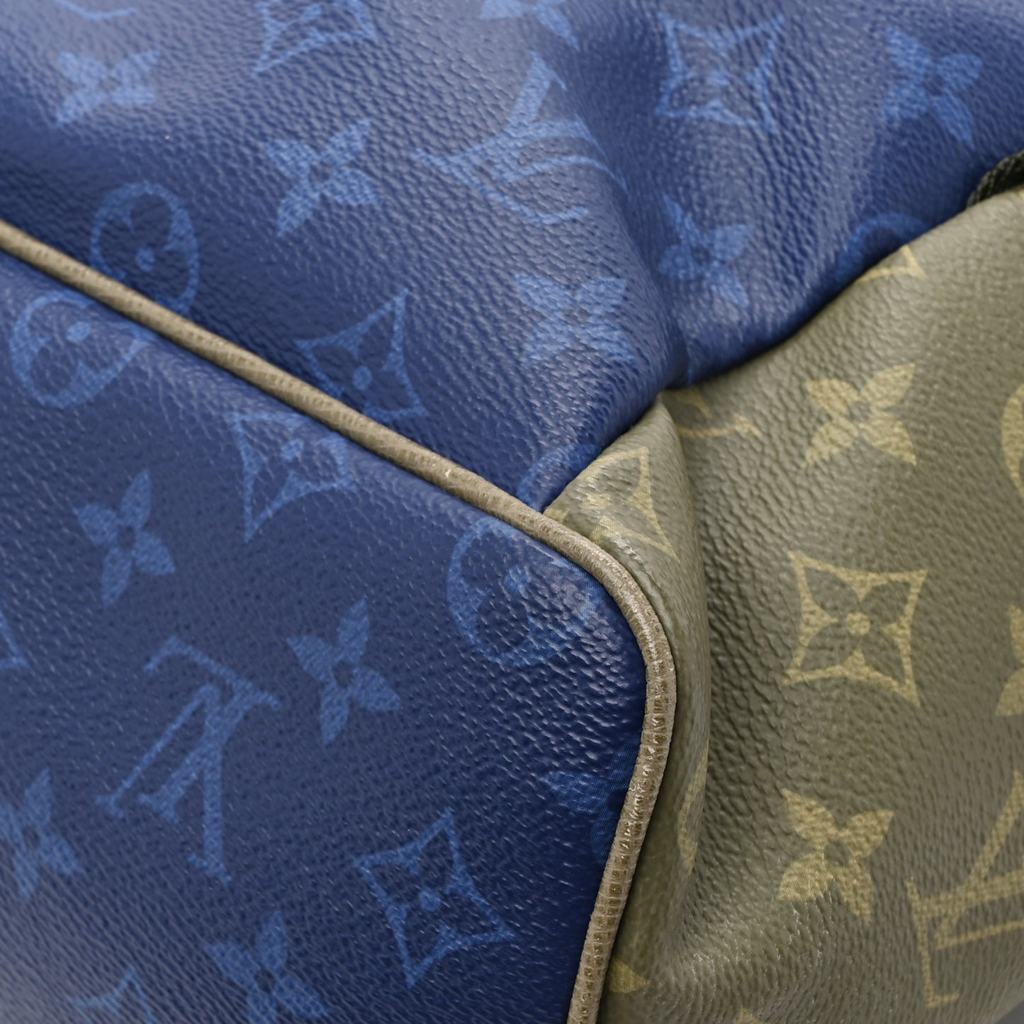 Monogram Taiga Outdoor Backpack Pacific Blue