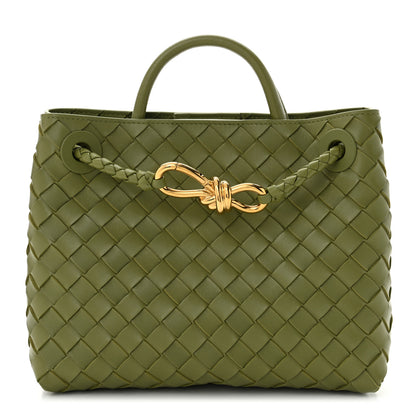 Bottega Veneta Nappa Intrecciato Small Andiamo Shoulder Bag Matcha 1 of 9