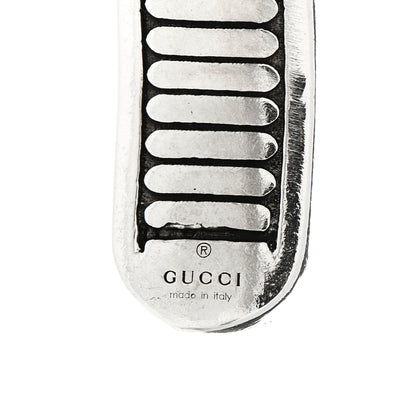 Gucci Sterling Silver Double G Marmont Cuff Bracelet 3 of 4