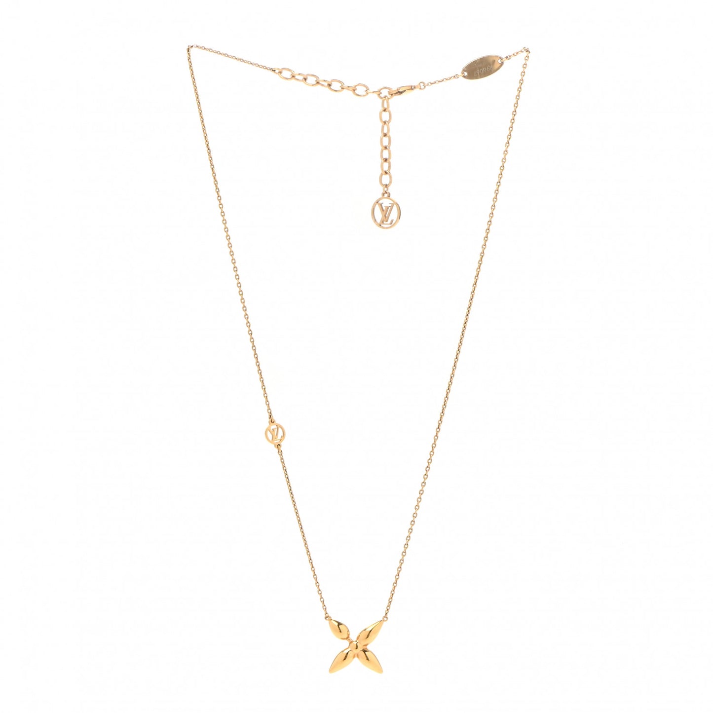 Metal Louisette Necklace Gold