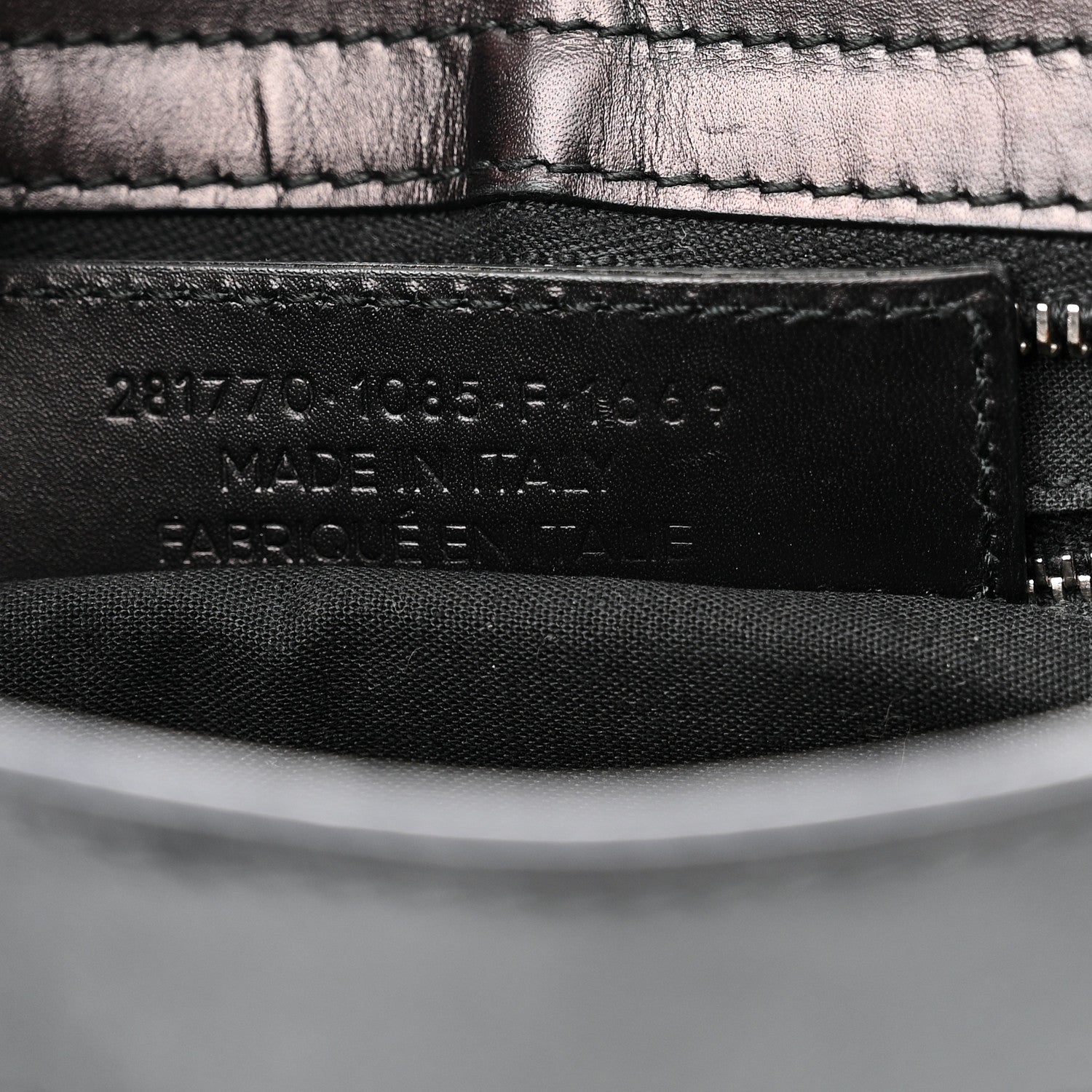 Balenciaga Smooth Calfskin Metallic Patent Giant 12 Silver Hardware City Black Gris 7 of 11