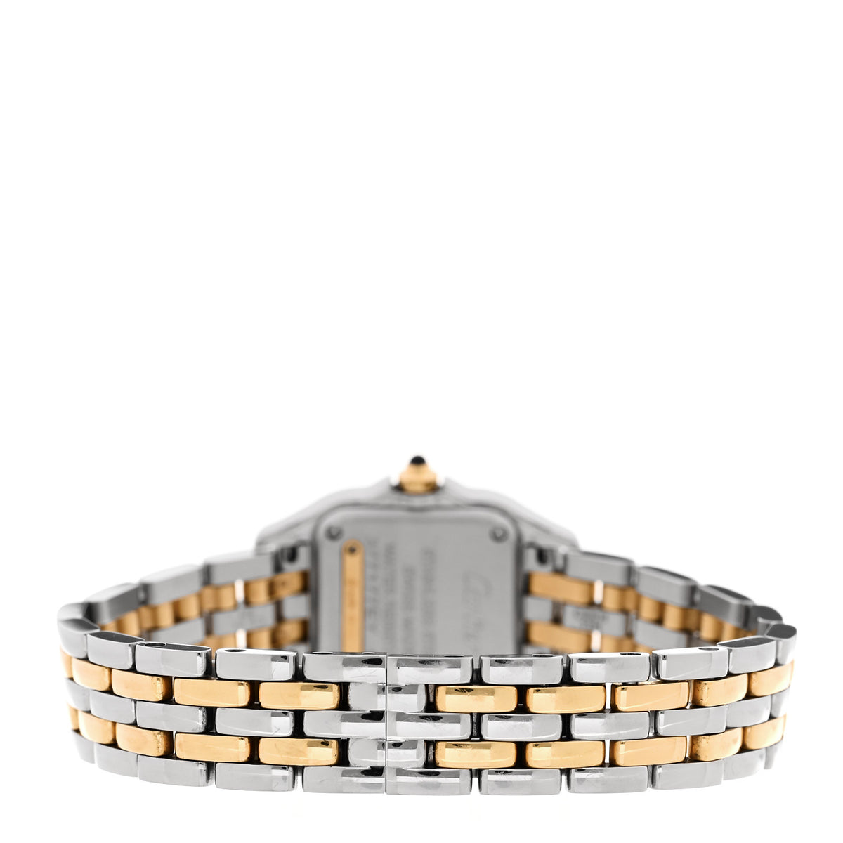 Cartier Stainless Steel 18K Yellow Gold 22mm Panthere Quartz Watch 3 of 5