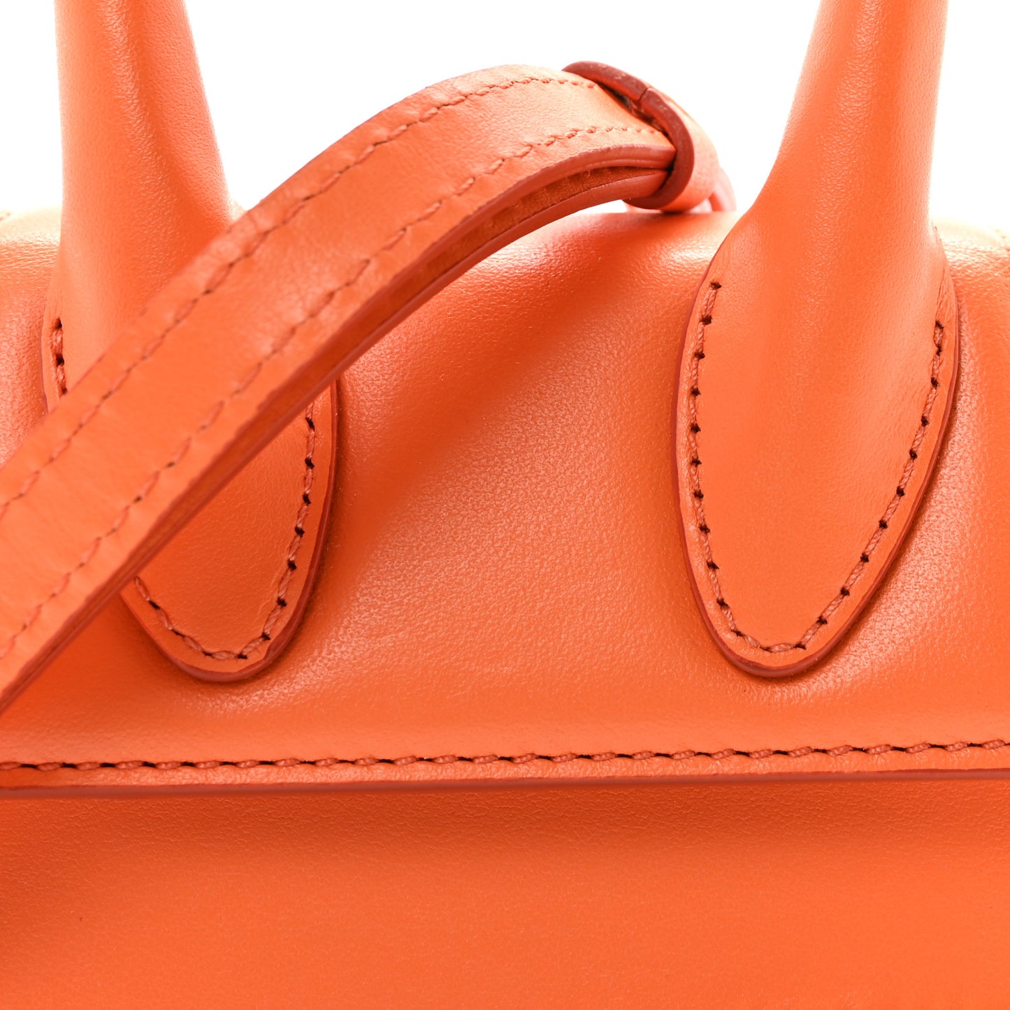 Smooth Calfskin Le Chiquito Orange