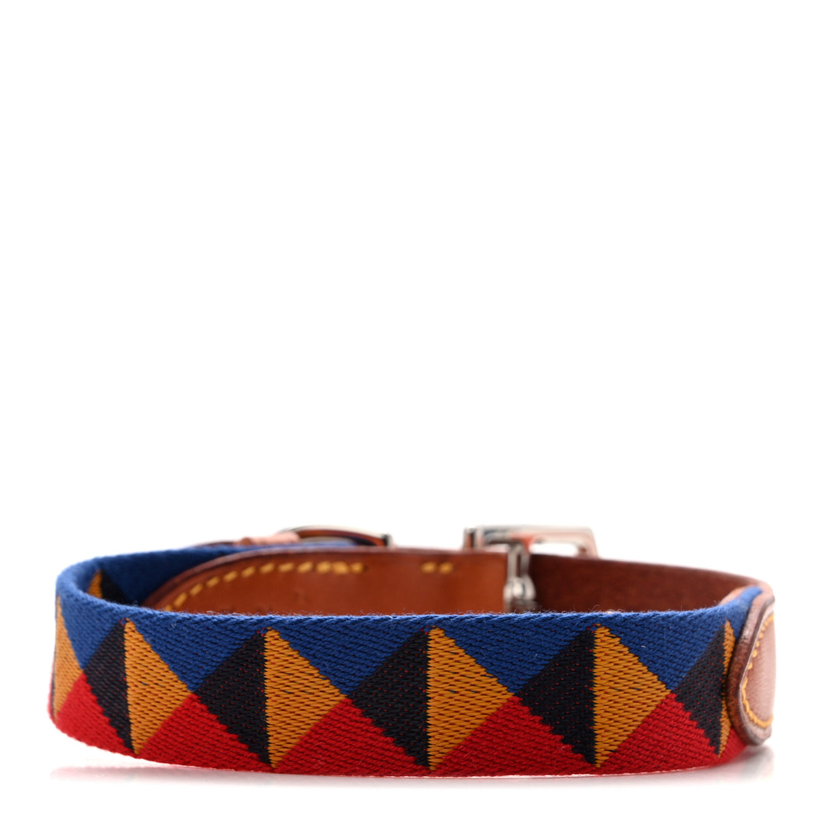 Toile Natural Bridle Medor Dog Collar S Dark Irish