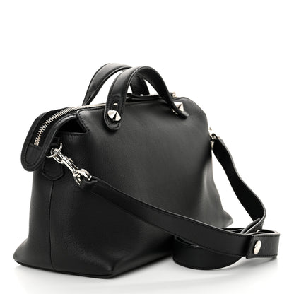 Fendi Vitello Dolce Marmol Medium By The Way Boston Bag Black 3 of 11