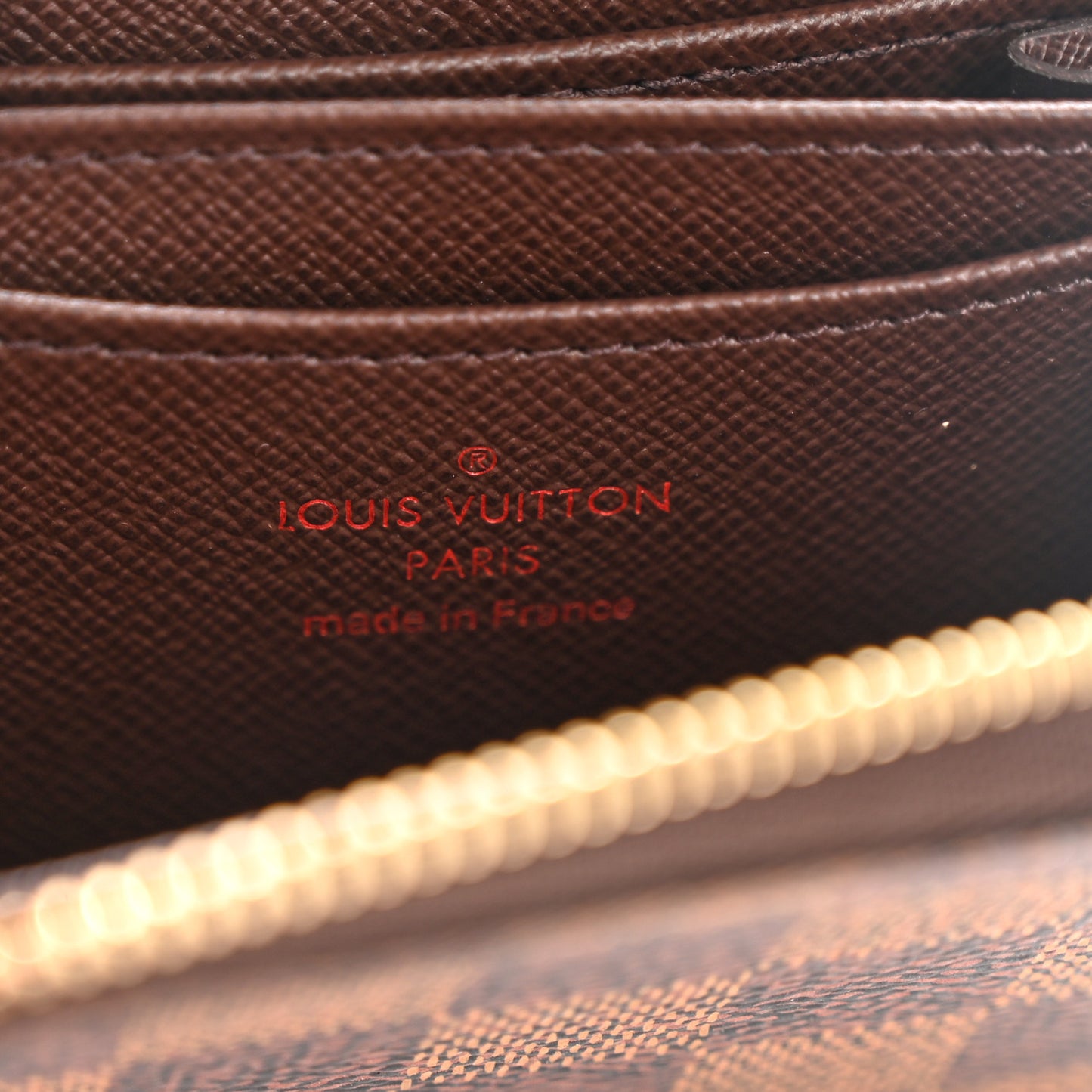 Damier Ebene Zippy Coin Purse