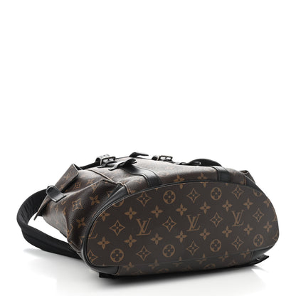 Louis Vuitton Monogram Macassar Christopher PM Backpack 4 of 8
