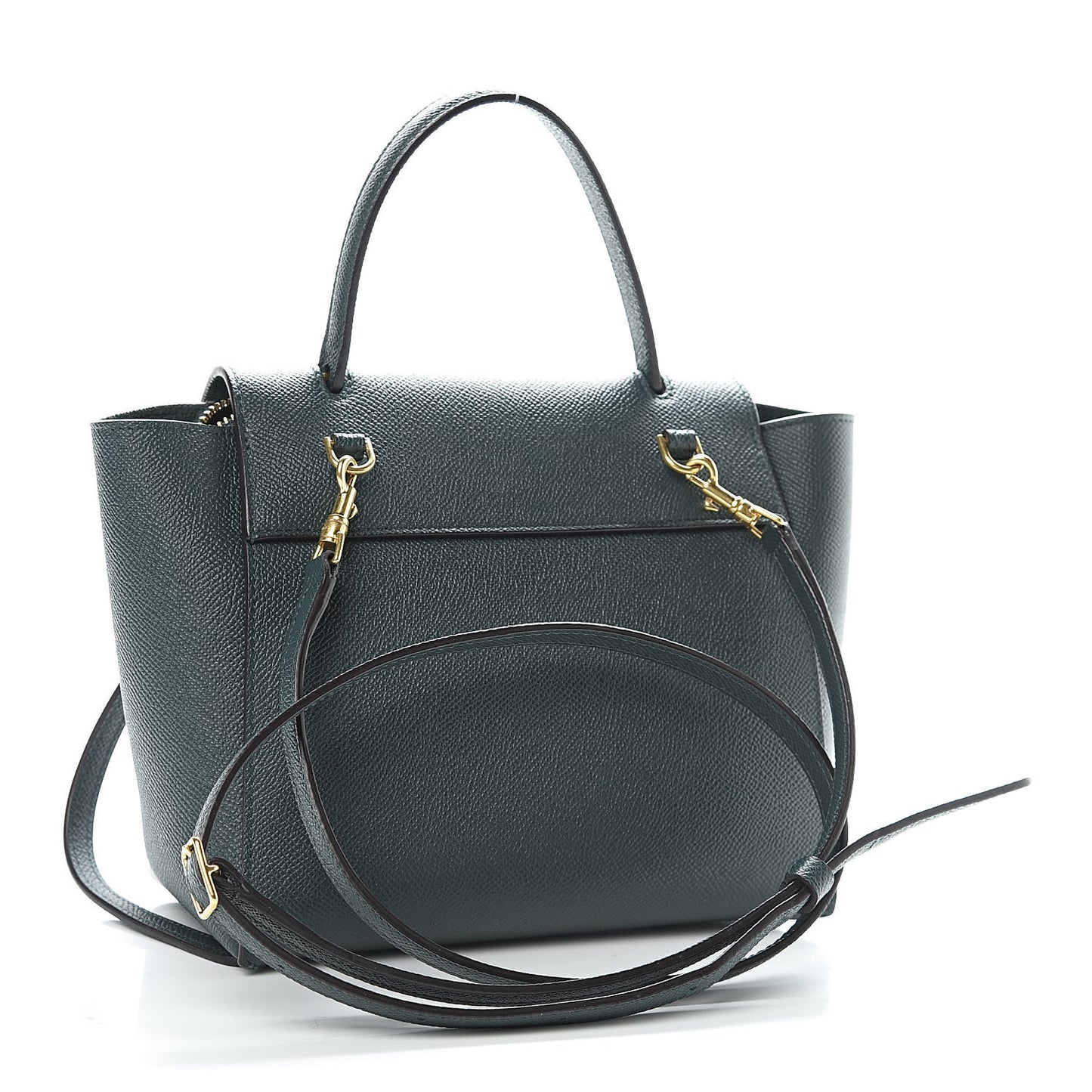 Grained Calfskin Nano Belt Bag Amazone