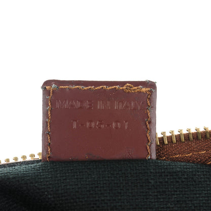 Burberry Haymarket Check Studded Bowler Brown 6 of 7