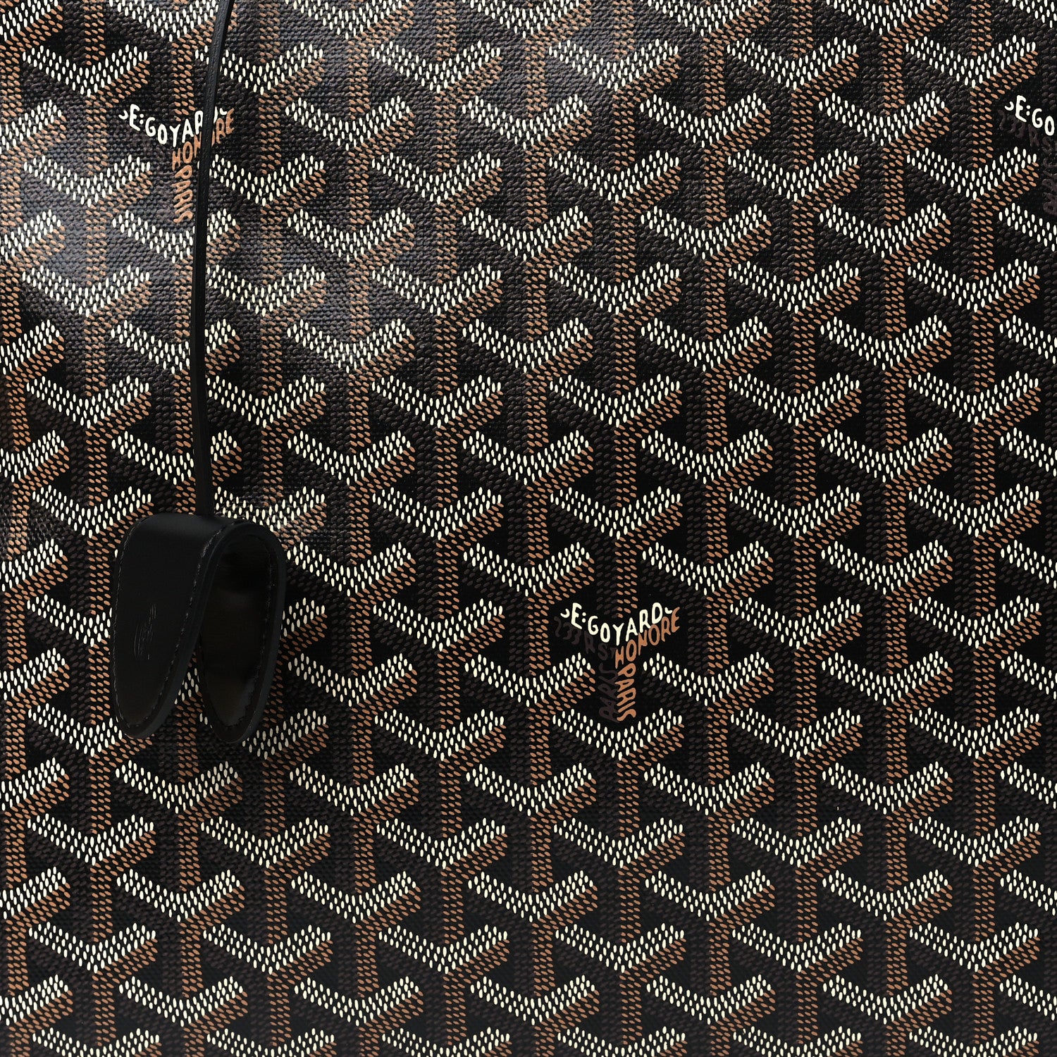 Goyard Goyardine Bellechasse PM Black 7 of 9
