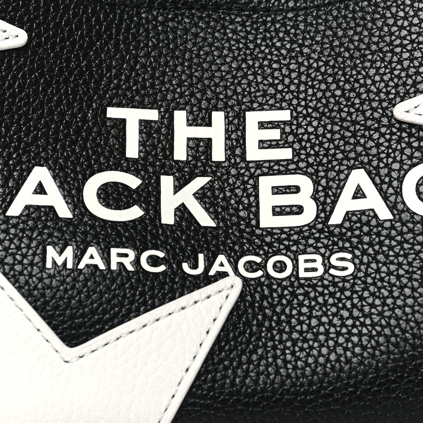 Grained Calfskin Star Mini The Sack Bag Black