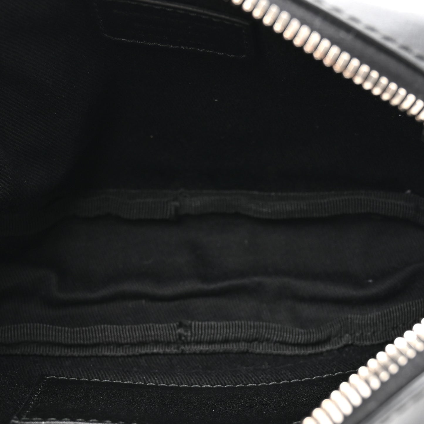 Gancini Monogram Calfskin Multi-Pouch Travel Belt Bag Black Grey