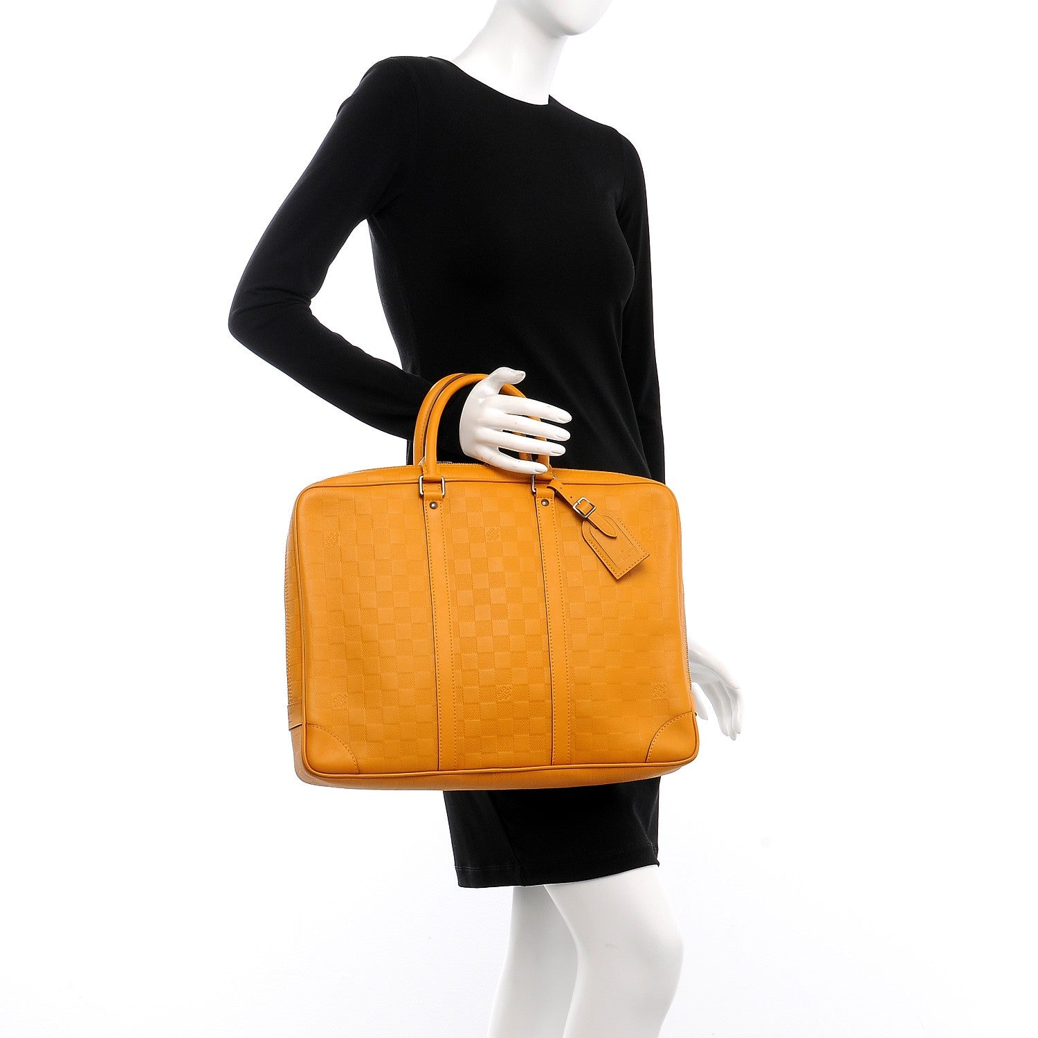 Louis Vuitton Damier Infini Porte-Documents Voyage Solar 2 of 8