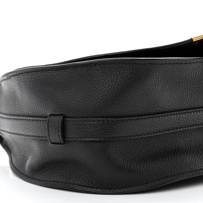 Chloe Calfskin Medium Marcie Round Crossbody Bag Black 9 of 10