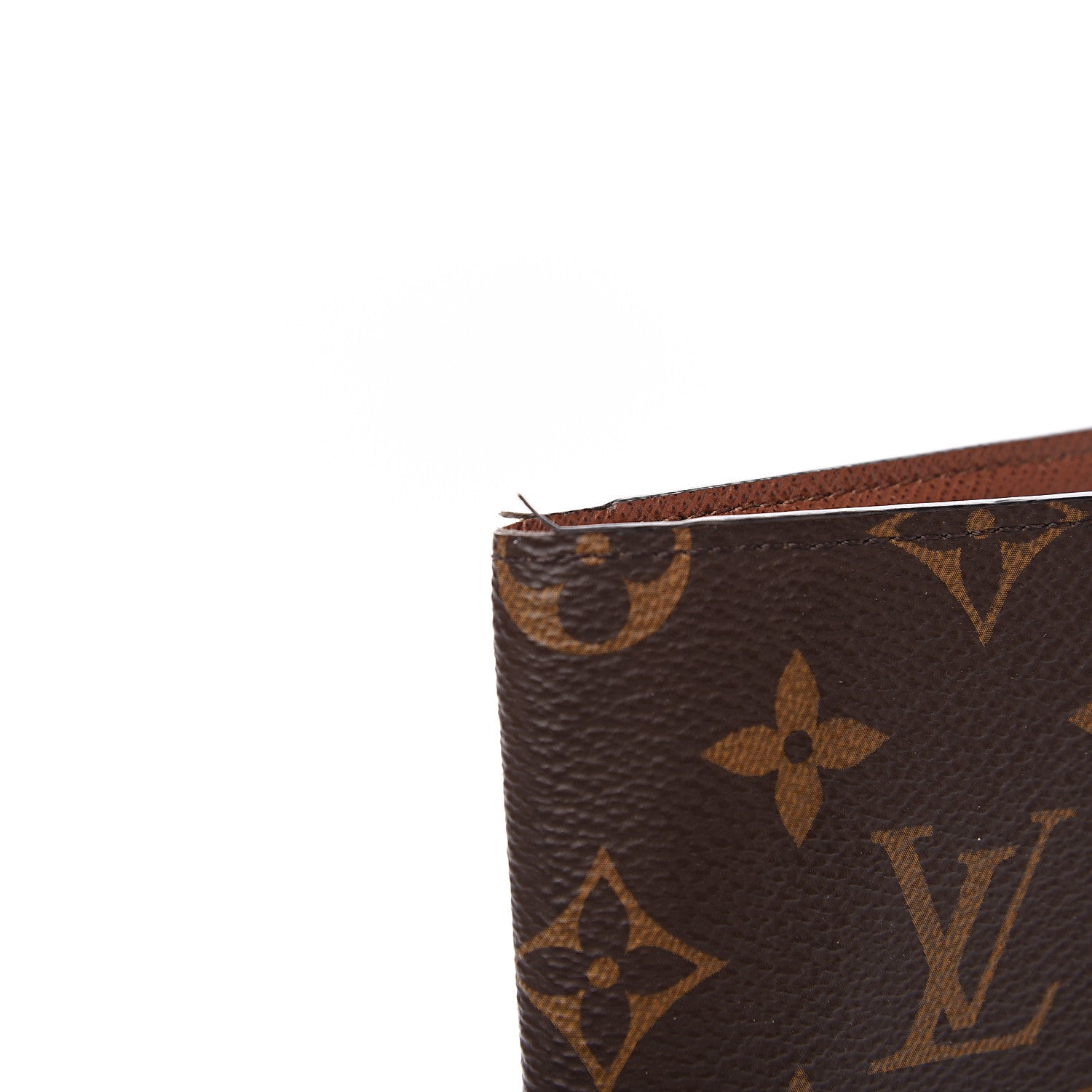 Louis Vuitton Monogram Checkbook Holder Case Wallet 6 of 8