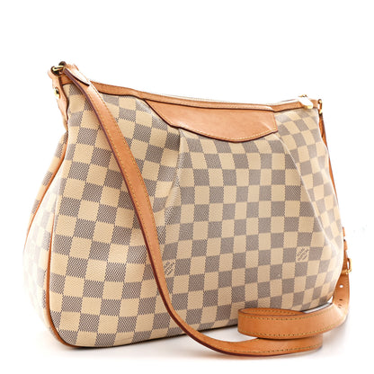Louis Vuitton Damier Azur Siracusa MM 3 of 15