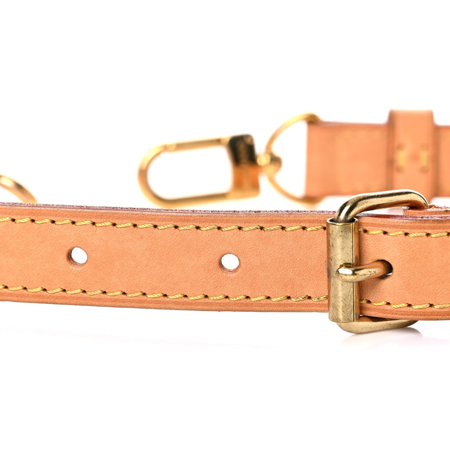 Louis Vuitton Vachetta 12mm Adjustable Shoulder Strap 5 of 9
