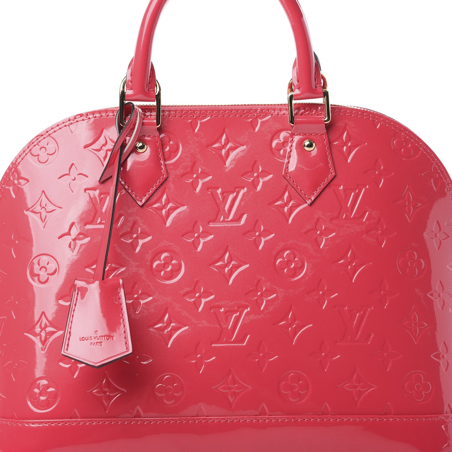 Louis Vuitton Vernis Alma PM Hot Pink 9 of 11