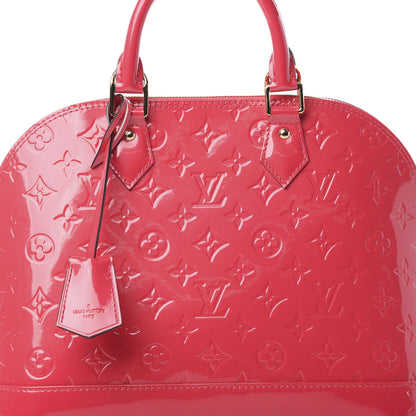 Louis Vuitton Vernis Alma PM Hot Pink 9 of 11