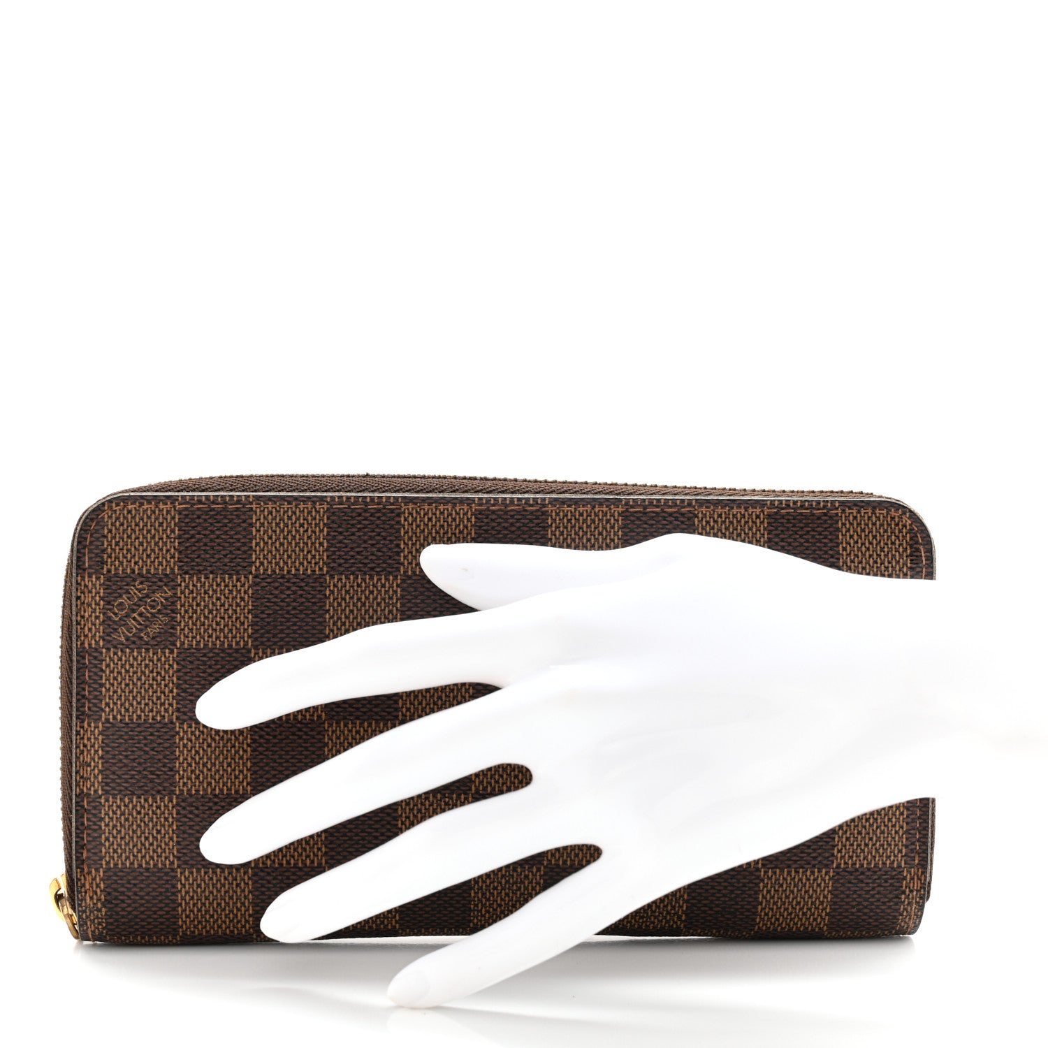 Louis Vuitton Damier Ebene Zippy Wallet 2 of 6