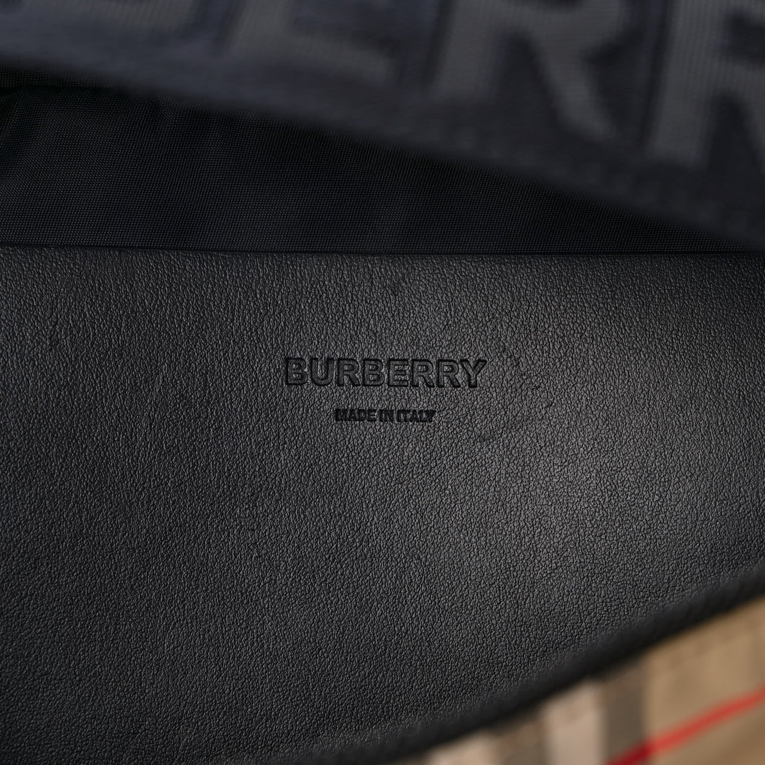 Burberry Nylon Vintage Check Sonny Bum Bag Archive Beige Black 6 of 8