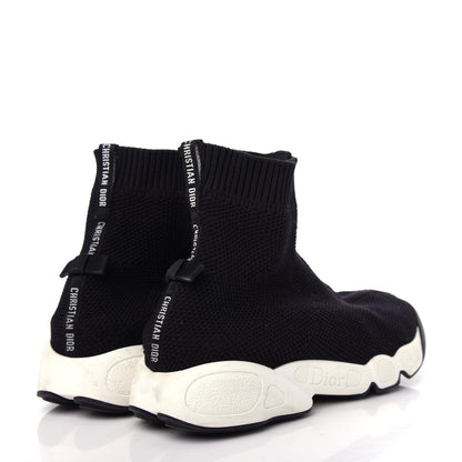 Christian Dior Technical Canvas Fusion High Top Sneakers 36.5 Black 4 of 9