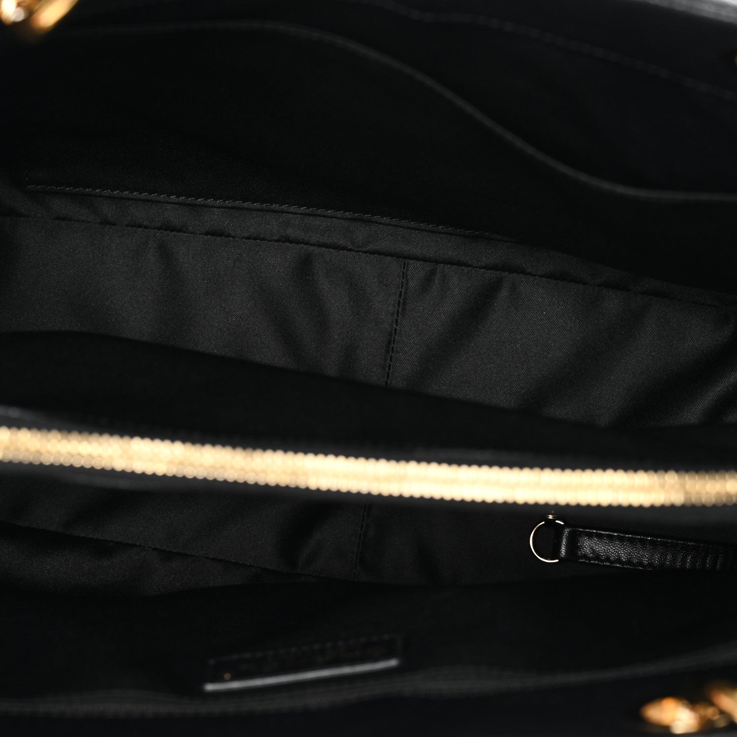 Chanel Caviar Quilted Grand Shopping Tote GST Black 5 of 10