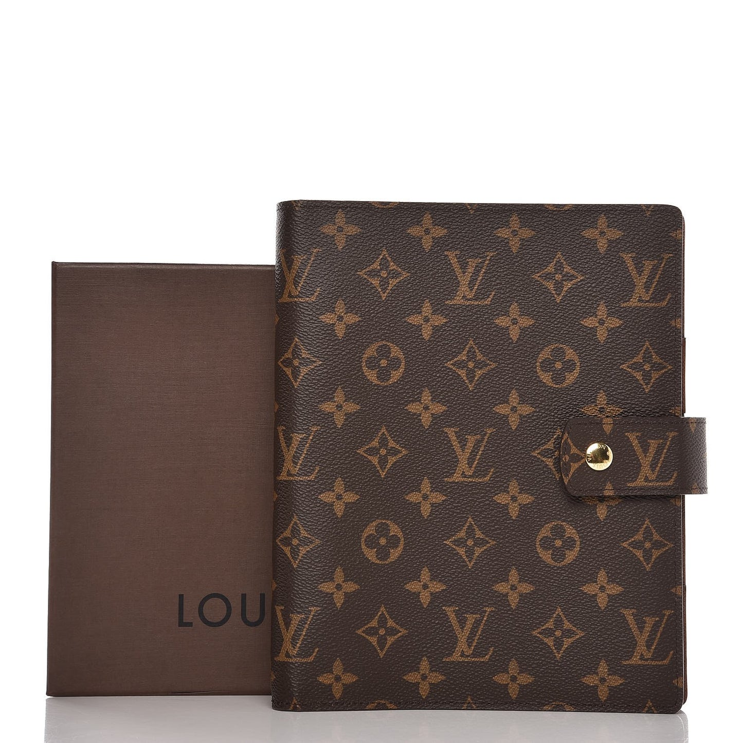 Monogram Large Ring Agenda Cover