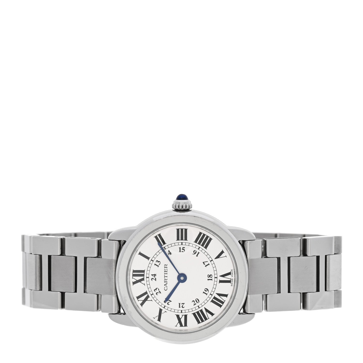 Cartier Stainless Steel 29mm Ronde Solo Quartz Watch 2 of 4