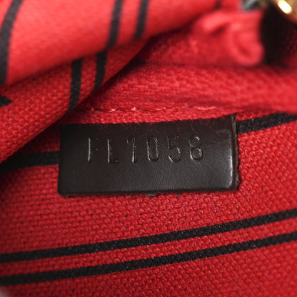 Louis Vuitton Damier Ebene Complice Trunks and Bags Mini Pochette Accessories Red 7 of 7