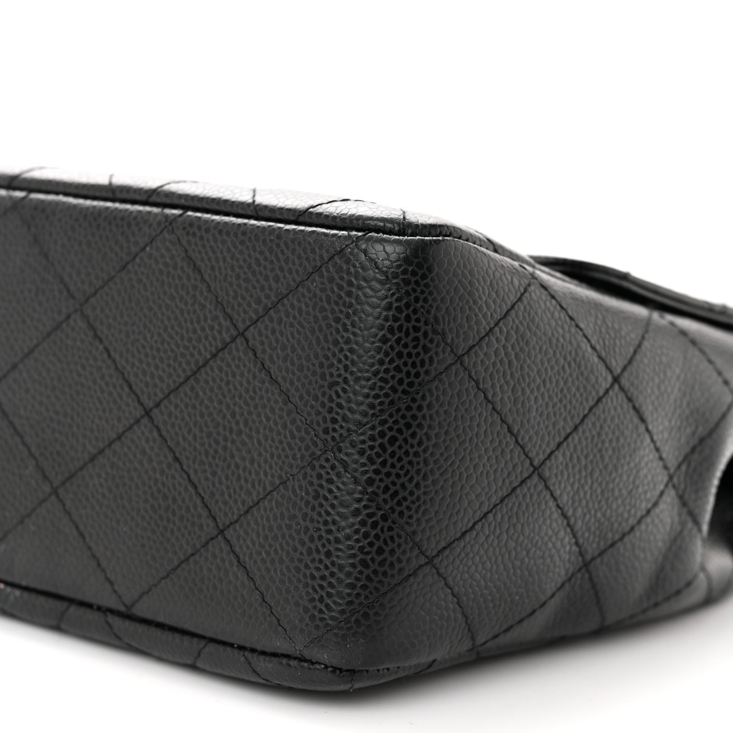 Caviar Quilted Jumbo Single Flap Black