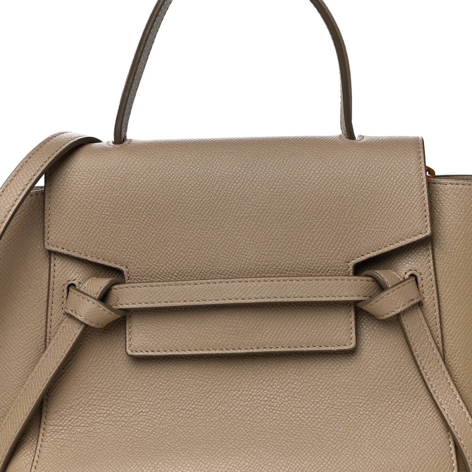 Celine Grained Calfskin Mini Belt Bag Light Taupe 8 of 11