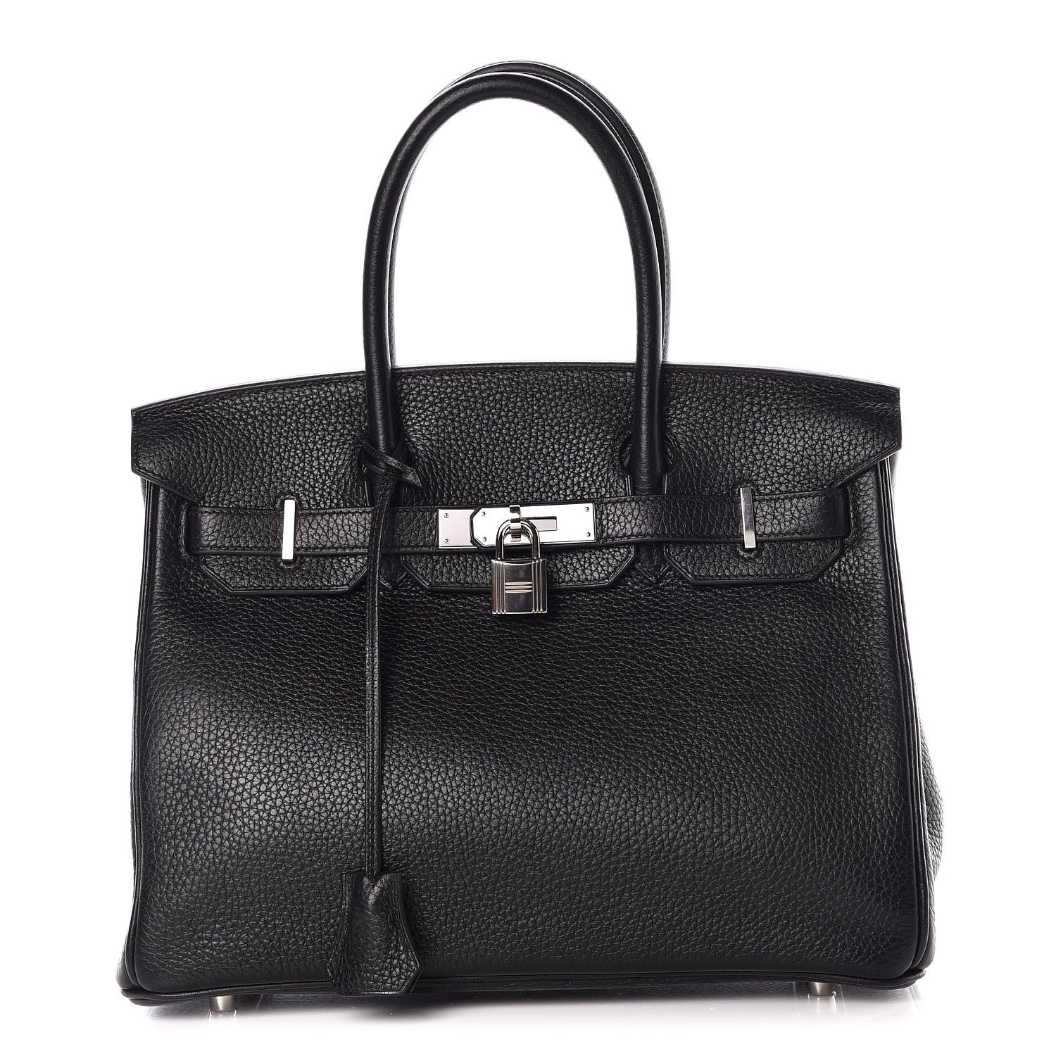 Hermes Taurillon Clemence Birkin 30 Black 2 of 70
