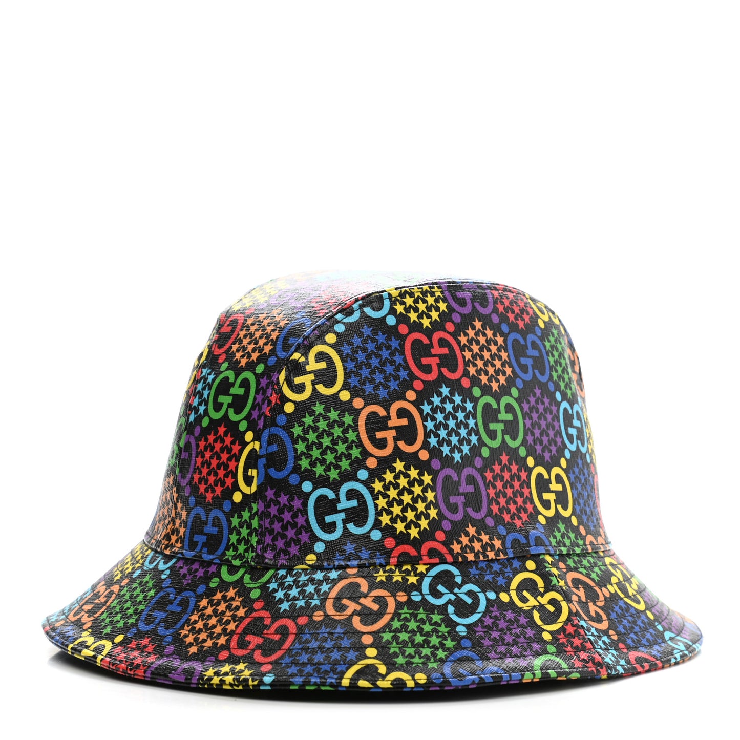 GG Supreme Monogram Psychedelic Fedora Hat S Multicolor