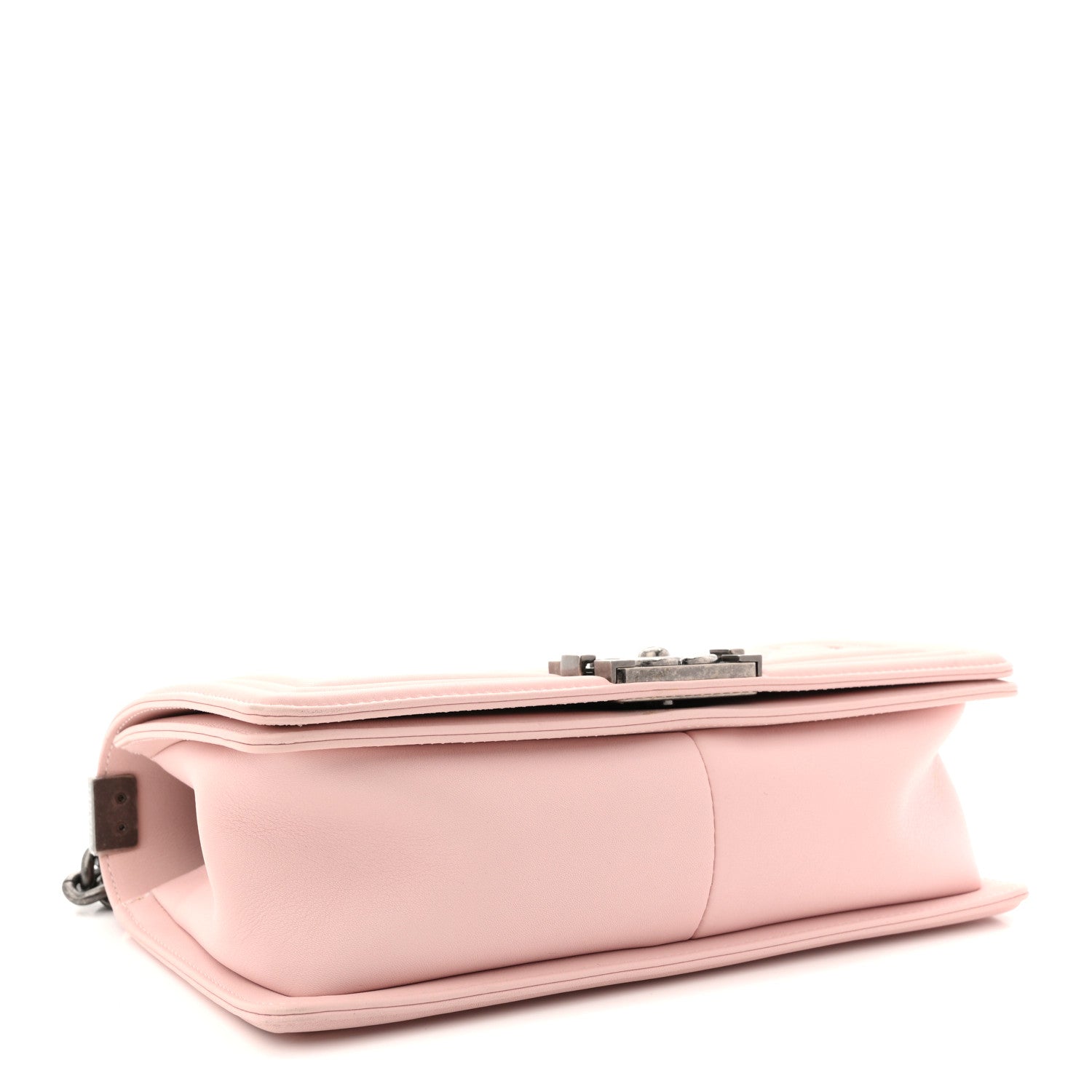 Chanel Calfskin Quilted Medium Boy Flap Light Pink 4 of 13