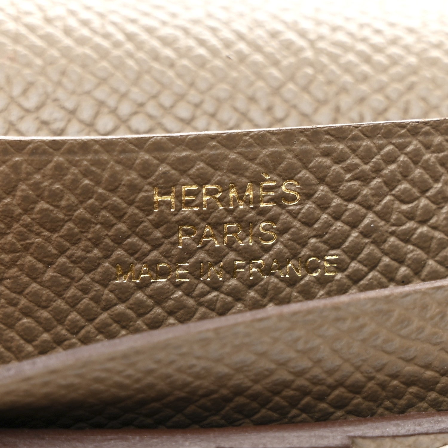 Hermes Epsom Bearn Compact Wallet Etoupe 7 of 11