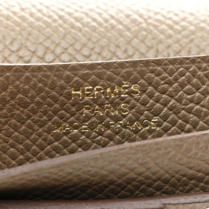 Hermes Epsom Bearn Compact Wallet Etoupe 7 of 11