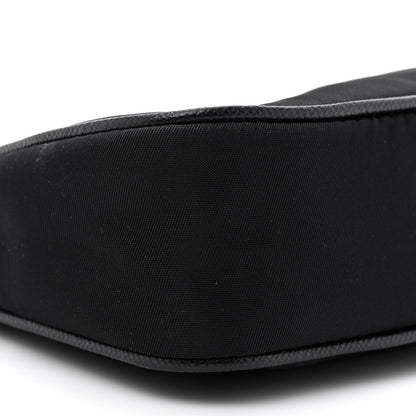 Prada Tessuto Nylon Mini Re-Edition 2000 Shoulder Bag Black 9 of 11