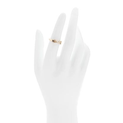 Tiffany 18K Yellow Gold Diamond Infinity Ring 49 5 2 of 4