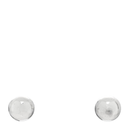 Tiffany Sterling Silver 8mm HardWear Ball Earrings 1 of 4