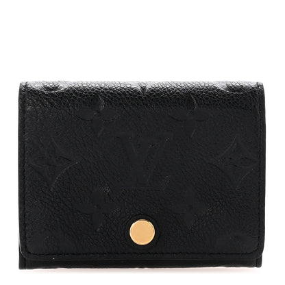 Louis Vuitton Empreinte Business Card Holder Black 1 of 7